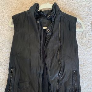 Aviatrix Lamb Leather Vest